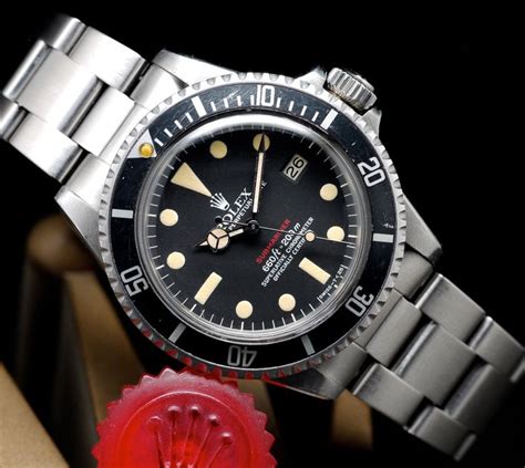 rolex red sub mk6|Rolex submariner red and black.